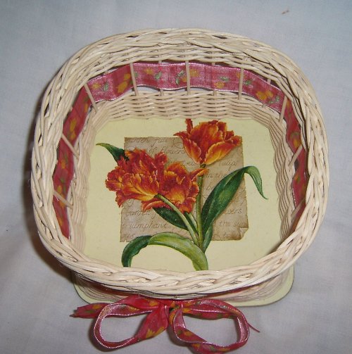 Ošatka s tulipány — foto 1