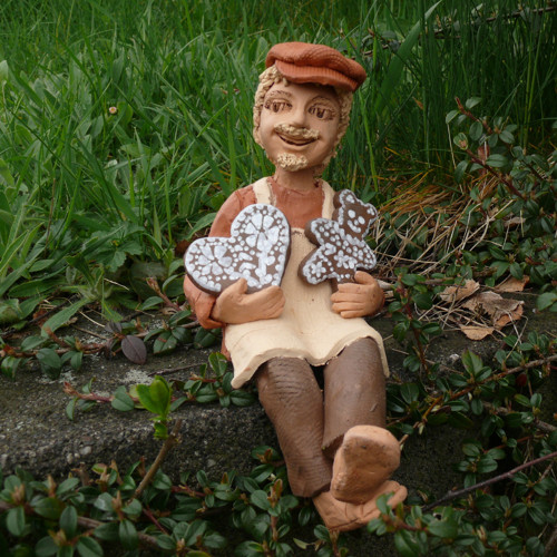 Perníkář-sedící,cca 20cm — foto 1