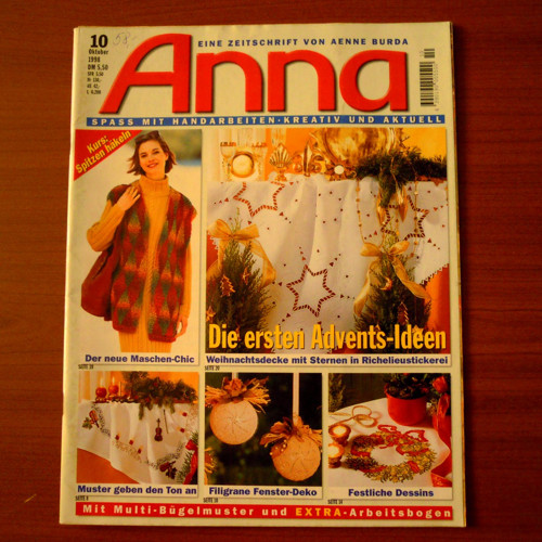 Časopis ANNA 10/1998 — foto 1