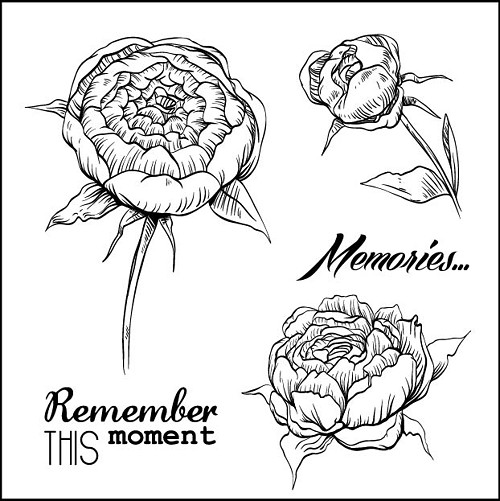 Razítka Afternoon Tea - Memories — foto 1