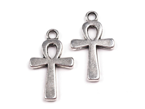 NILSKÝ KŘÍŽ - přívěsek (15x20mm) - platina