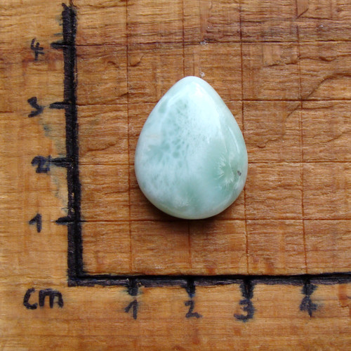 Larimar - Oboustranný Kabošon 24mm — foto 1