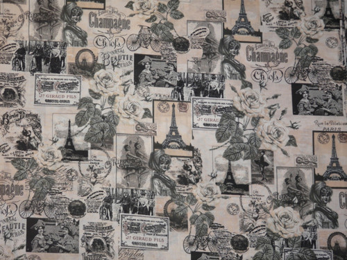 Paris black + beige