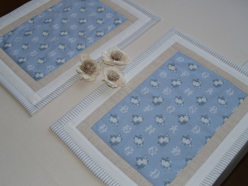 Prostírání - Blue romantic — foto 1