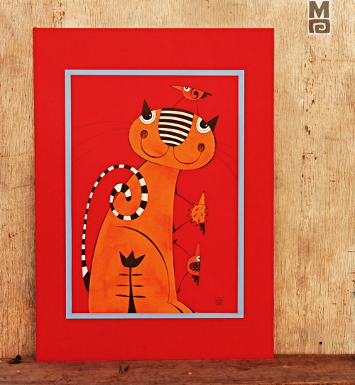 Obraz , originál 30 x 42 cm — foto 1