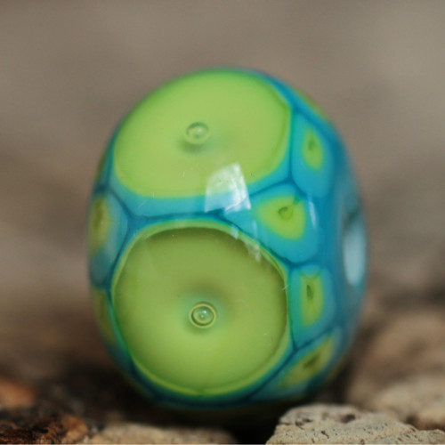 Vinutka modrozelená - průvlek 3,5 mm — foto 1