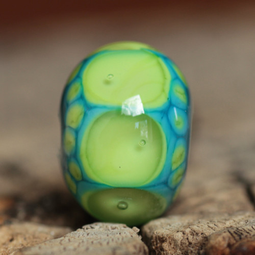 Vinutka modrozelená - průvlek 3,5 mm — foto 1