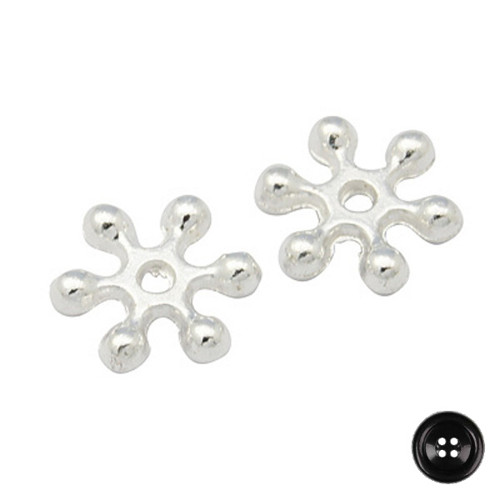 Mezikus Vločka pr.8,5mm (50ks) - stříbrná