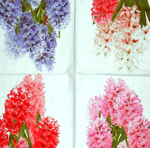 Ubrousek - hyacinty (2 ks - AKCE) — foto 1