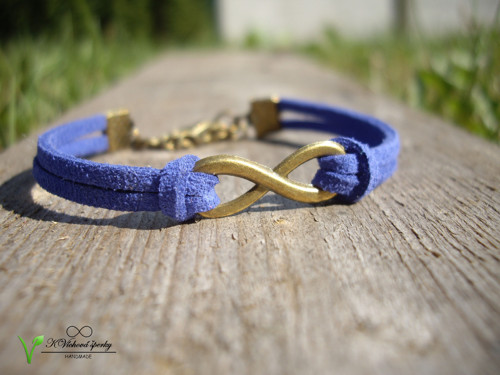Simply dark blue infinity *VEGAN* — foto 1