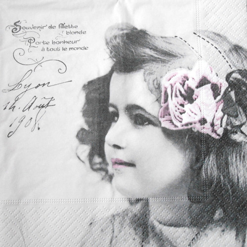 Ubrousek na decoupage