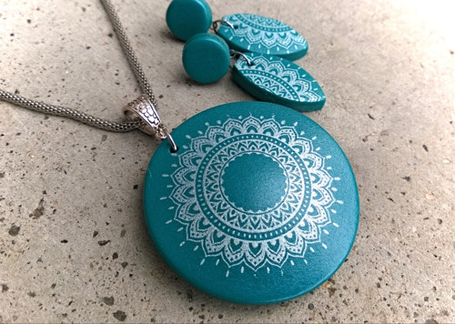 Bílý ornament — foto 1