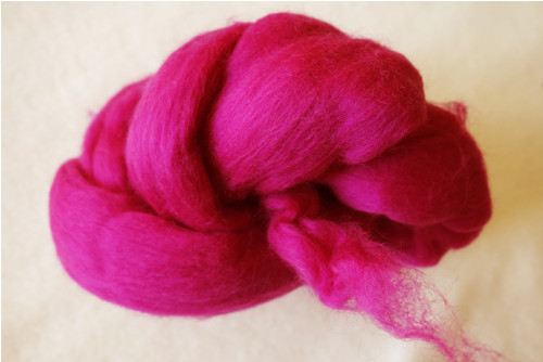 Australská ovčí vlna merino, 20 g, fialová