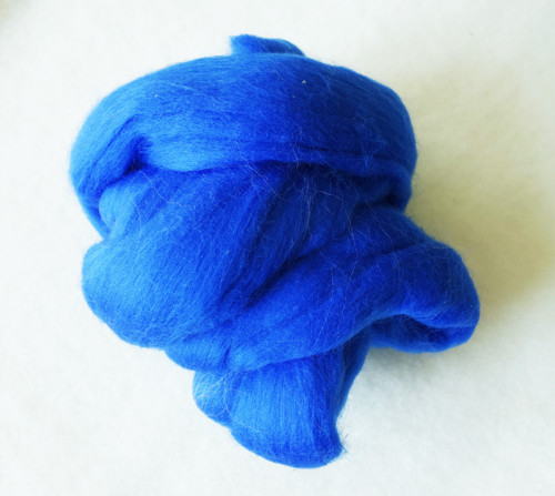 Australská ovčí vlna merino, 20 g, modrá
