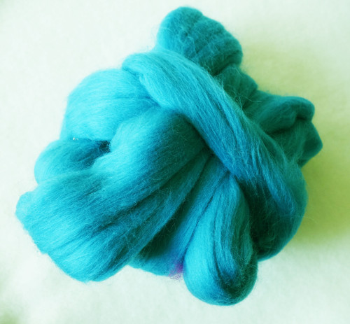 Australská ovčí vlna merino, 20 g, tyrkysová