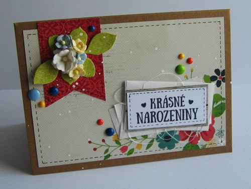Krásne narozeniny - kvietky — foto 1