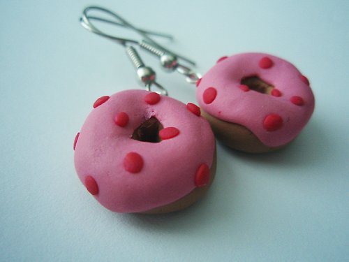 Donuts - koblížkové naušky — foto 1