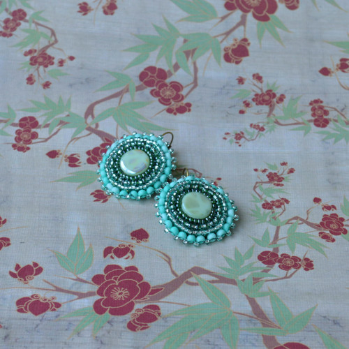 ...mint earrings — foto 1