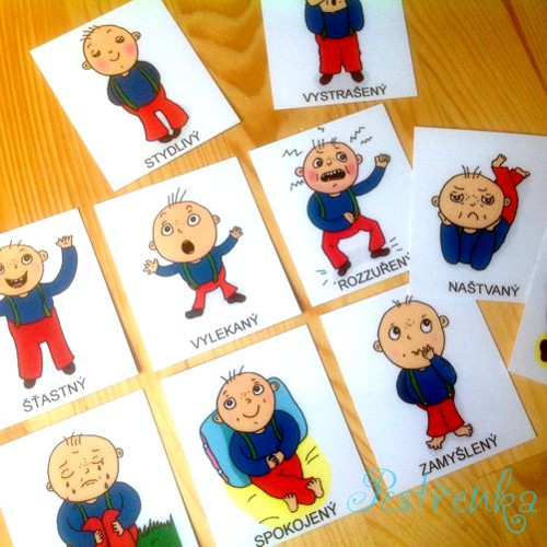 Toníkovy nálady - kartičky — foto 1