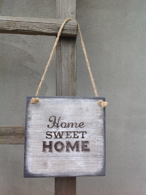 Oboustranný obrázek - Sweet home
