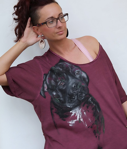 Staffie Big ...UNISEX tričko — foto 1