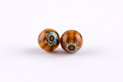 Korálky Millefiori 8mm 6ks