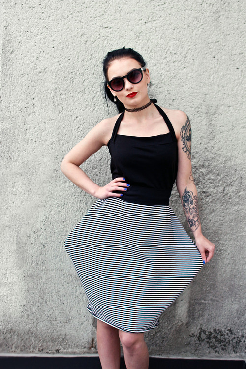 Šaty MISHA stripes — foto 1