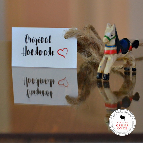 Cedulka - Original Handmade