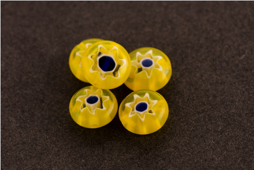 Korálky Millefiori 6mm 10ks