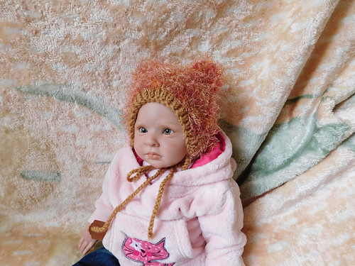Newborn čepička - MEDVÍDKOVIC HOLČIČKA