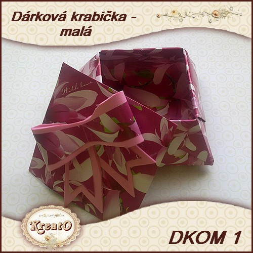 Dárková krabička - malá — foto 1