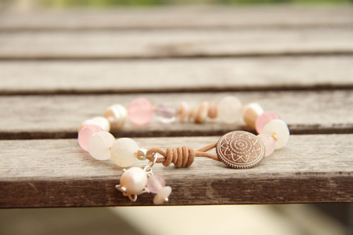 Bohemian náramok rose — foto 1