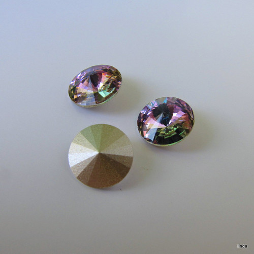 Swarovski * rivoli 12mm * VITRAIL LIGHT (VL) * 1ks