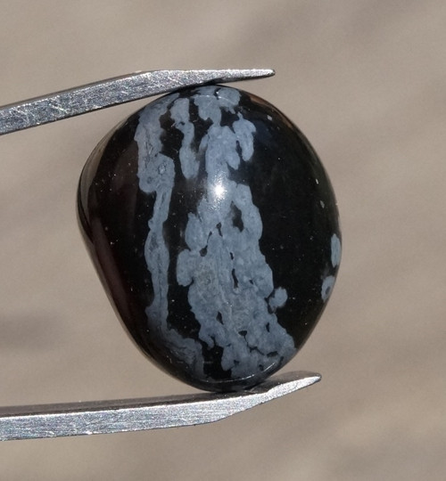 Obsidián sněžný D3196 — foto 1