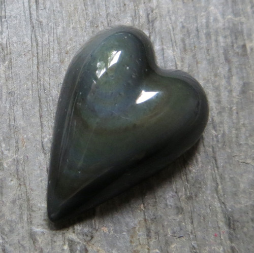 Duhový obsidián srdce-kabošon č.4 — foto 1