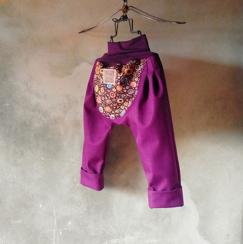 Bombarďáčky/turky softshell "Purple" 1 - 3r. — foto 1