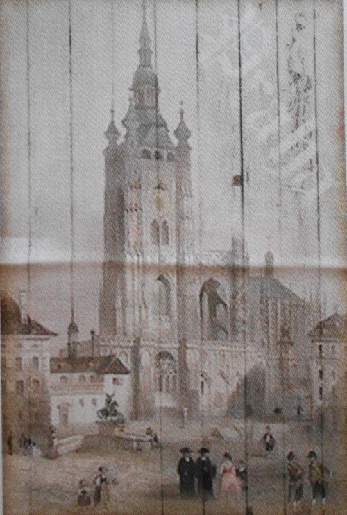 PANEL (2)- bavlněný satén 9 x 14 cm — foto 1