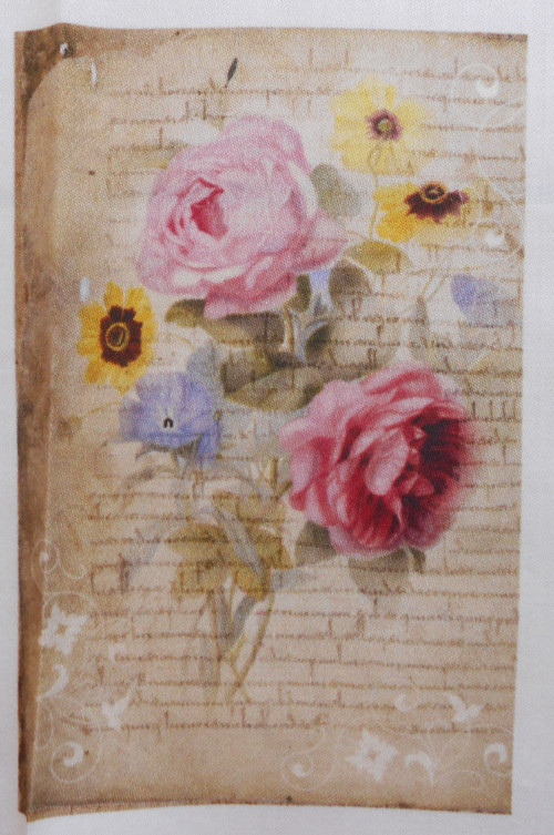 PANEL (2)- bavlněný satén 9 x 14 cm — foto 1