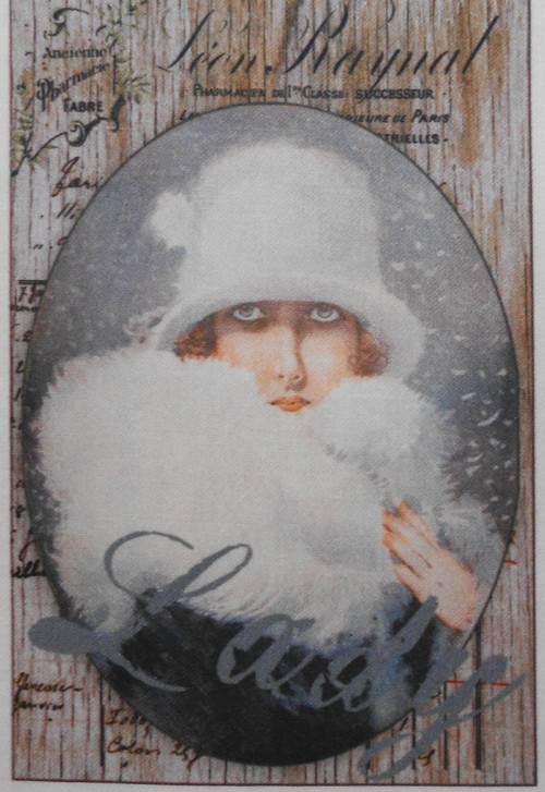 PANEL (2)- bavlněný satén 9 x 14 cm — foto 1