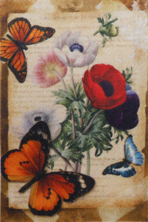 PANEL (2)- bavlněný satén 5 x 8 cm — foto 1