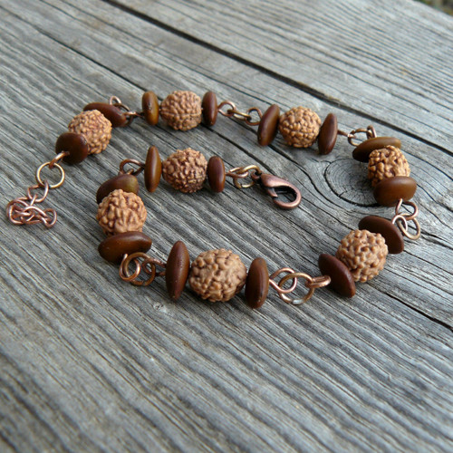 Rudraksha náramek (č.31) — foto 1