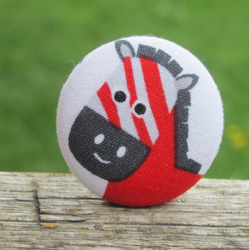 Zebra - knoflík — foto 1