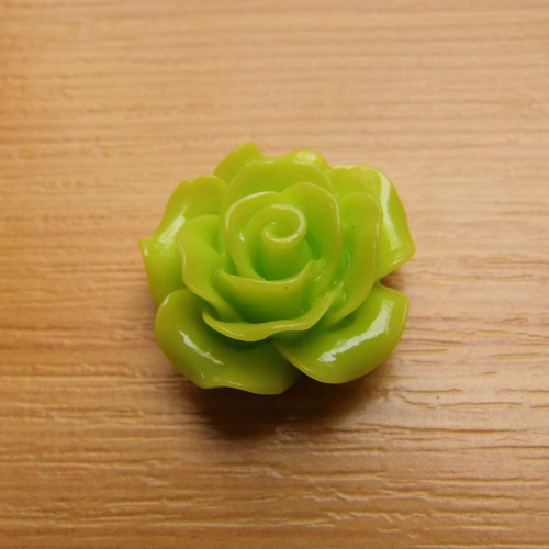 Růže - kabošon - 20 mm