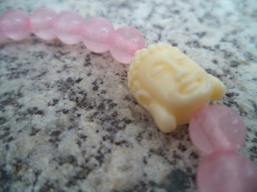 Buddha náramek růženín — foto 1