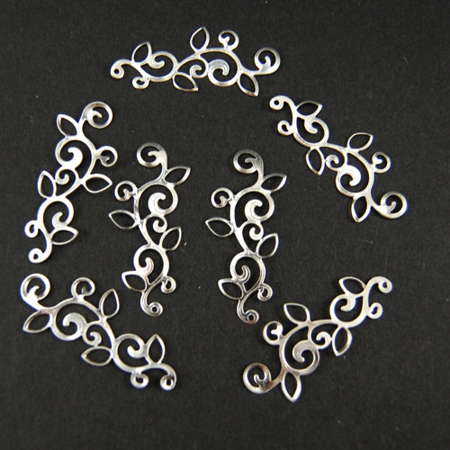 Filigrán stříbrný větvička 40x18mm FG-34