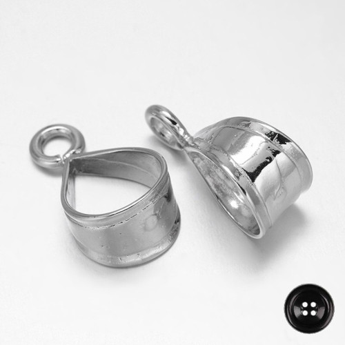 Přívěskový rámeček 23x13mm - platina — foto 1