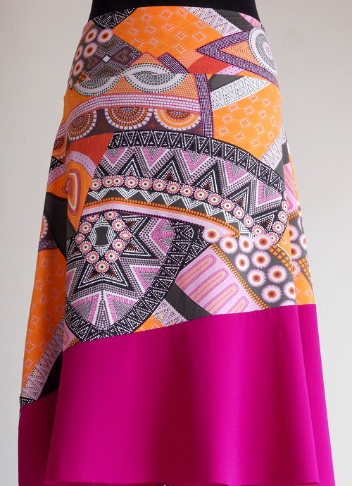 Skirt Violet Combo I