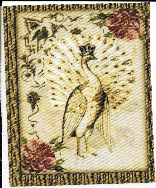Bavlněná látka - panel 8,5 x 11 cm