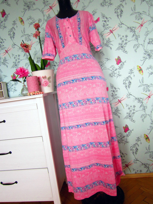 Retro šaty soft folklore — foto 1