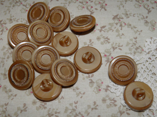 Knoflíky skleněné